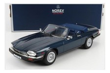 NOREV 182636 JAGUAR - XJ-S CABRIOLET 1988 - BLUE - 1/18