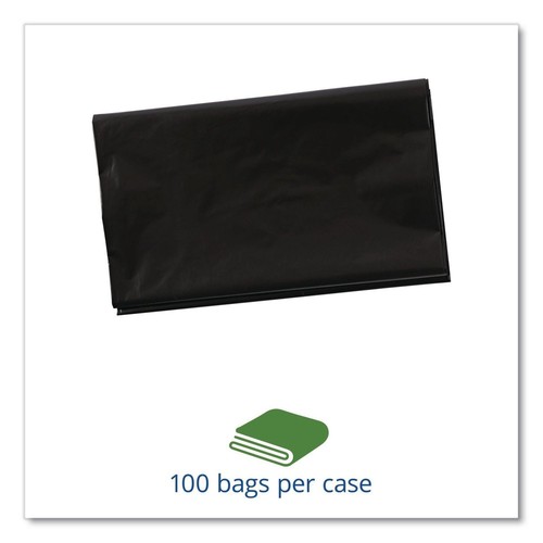 Stout by Envision T4048B15 40" x 48" 45-Gal Trash Bags - Black/Brown 100/CT New - Picture 4 of 8