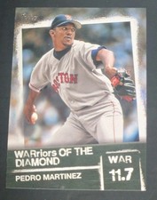 2020 Topps Pedro Martinez Warriors of the Diamond #WOD-23 Boston Red Sox