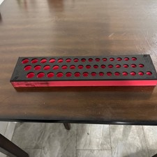 Snap-on Tools Used Red Foam Tray For 45pc 38 Drive Metric Socket Set Fms003br