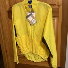 NWT Performance Illuminite Bicycle Jacket Mens M Medium Waterproof Yellow Nylon