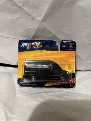 Black Race Gears Van Adventure Force Diecast Car 010324AST2