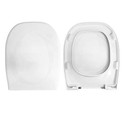 Hydro Home Logis WC-Sitz Weg-Design Keramik Thermo-Duroplast Weiß wie Original