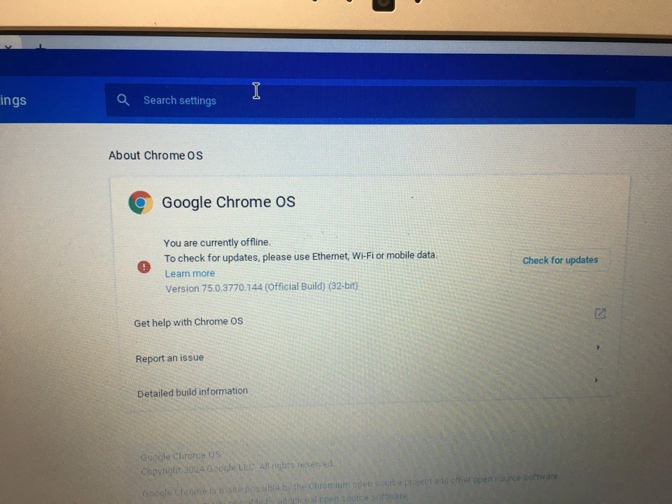 Lote de 3: Samsung XE303 C12 Chromebook 11.6 1.7GHz 2GB 16GB eMMC - Leia Desc. - Imagem 4 de 4