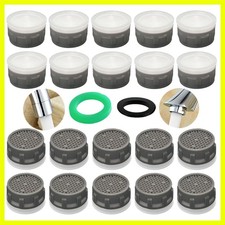 Faucet Aerator, 1.5 GPM Restrictor Plug-in Faucet Aerator Bathroom or Kitchen...