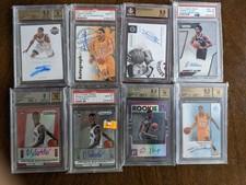 8Card RC Auto Lot PSA10 Jarrett Allen/Brooks/Tobias Harris/Caris/Dennis Schroder
