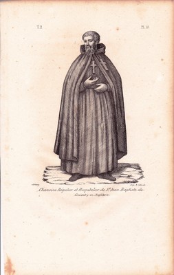 Canon Hospitaller Saint John the Baptist Coventry England St John the Baptist