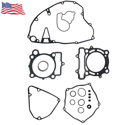Conjunto de junta completa para Suzuki RMZ250 Kawasaki KX250F cabezal superior e inferior - Imagen 2 de 10