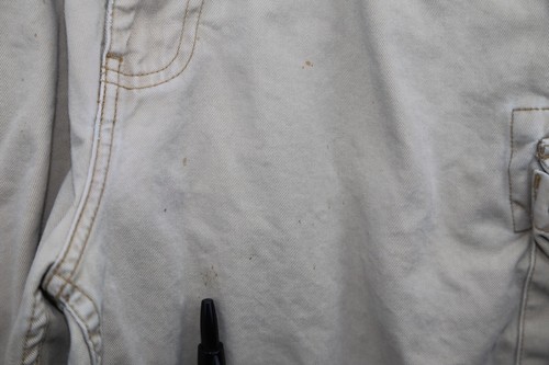 Men's Ralph Lauren Heavy Classic Polo 67 Chino Cargo Shorts Double Button Sz 38 - Picture 6 of 9