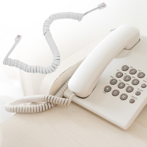 2 szt. Telefon -Kabel do słuchawek Biuro -Kabel telefoniczny Przedłużacz telefonu - Zdjęcie 7 z 12
