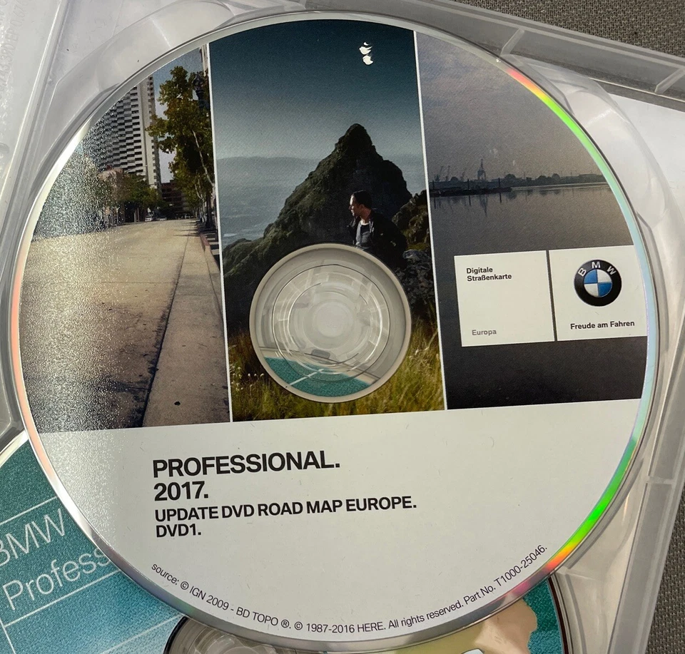 65902448200 DVD NAVIGATION EU 2017 BMW PROFESSIONAL E60 E61 E63 E72 E81 E90 E91 - Bild 4 von 4