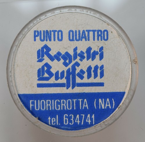 Gettone incapsulato francobollo Buffetti Napoli molto raro encased kapselgeld - Picture 2 of 2