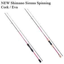 Shimano Sienna VERSIONE EVA O CORK GAMMA COMPLETA SPINNING MARE FIUME