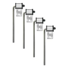 4 Pack Universal Stainless Steel Exhaust Hanger Rod Weld On Heavy Duty Exhaus...