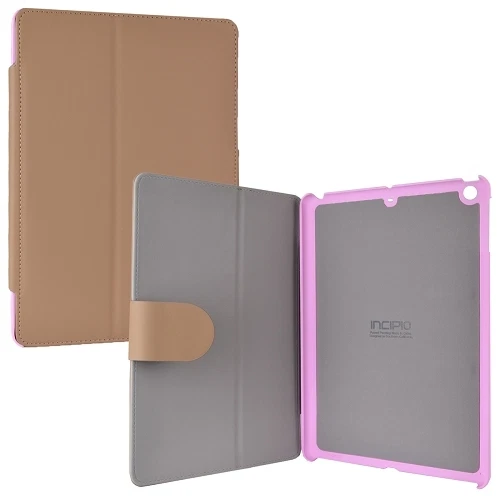 Incipio Lexington Protective Leather Cover for iPad Air (Tan/Pink) MSRP $39.99  - Image 4 of 4