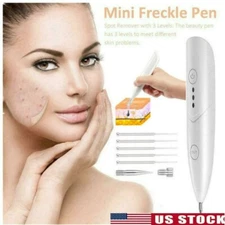 USB Pro Latest Laser Freckle Wart Spot Mole Skin Tags Removal Tool Eraser Pen