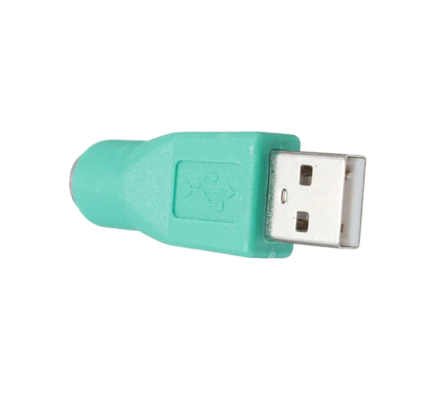 USB-A MALE TO PS2 FEMALE ADAPTER USB TO PS2 Computer Mouse Keyboard Septal - Image 4 of 4