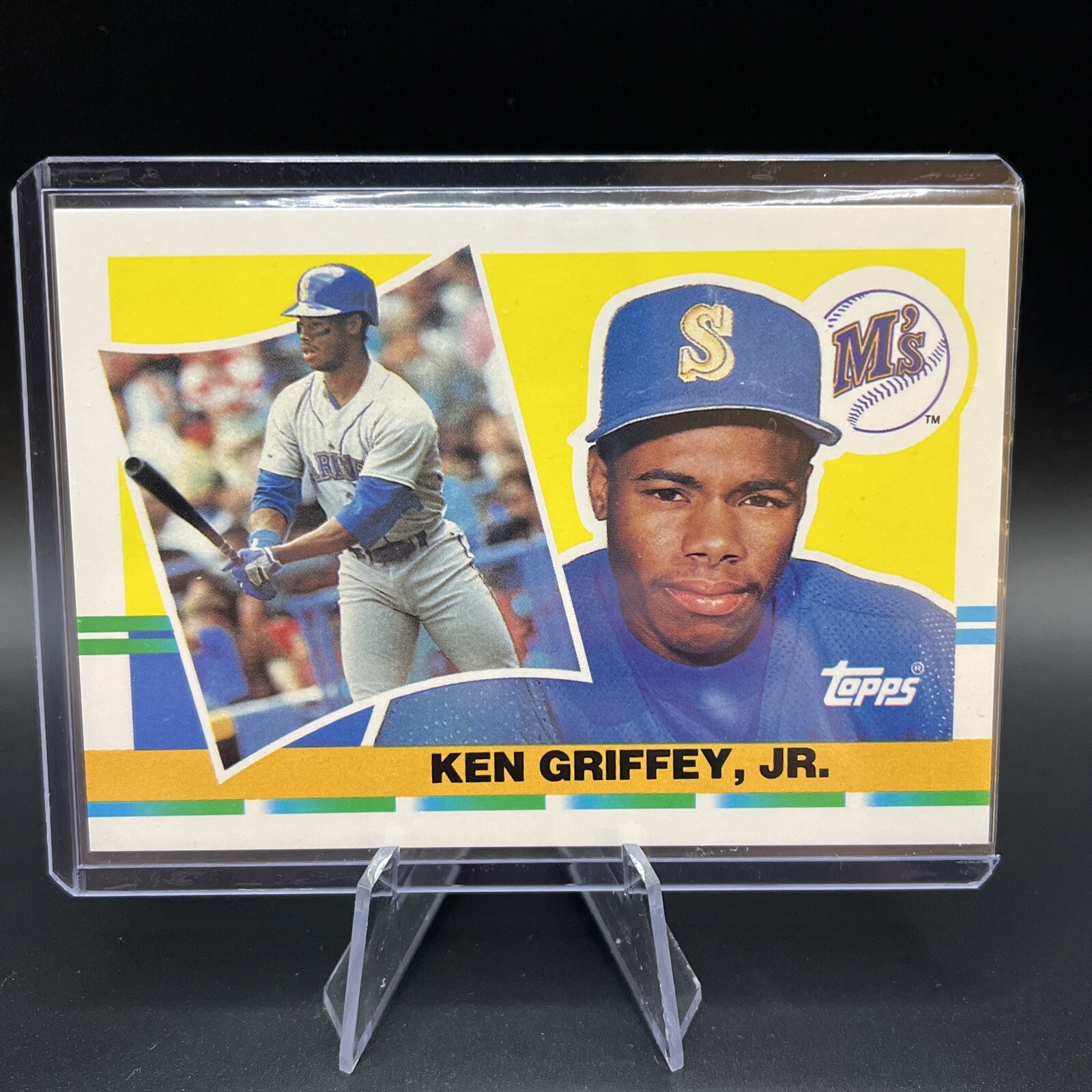 1990 Topps Ken Griffey Jr #250 Mariners Rookie Card NM-MT+-image