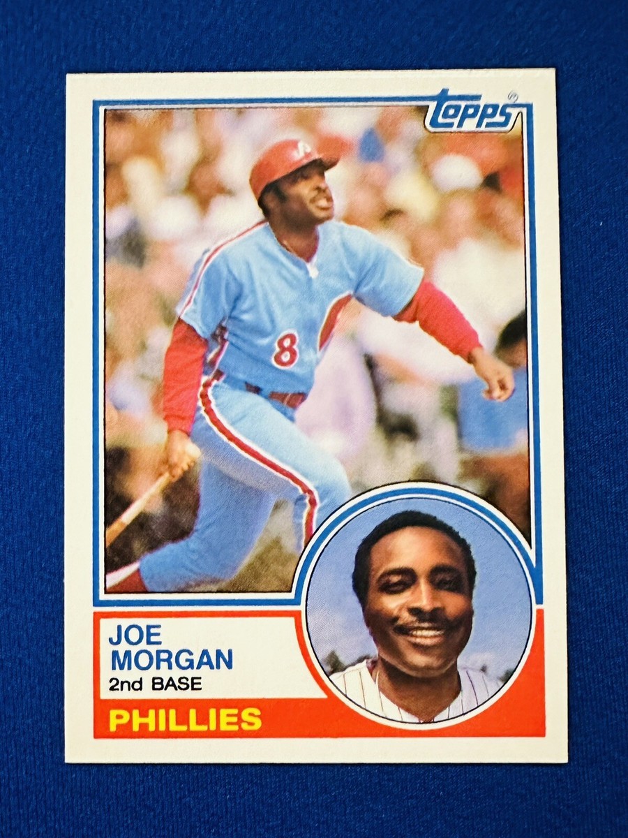1983 TOPPS TRADED #77T JOE MORGAN PHILLIES NM-MT OR BETTER 1975