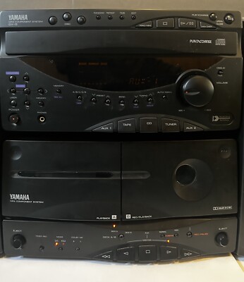 Yamaha KMA-GX5 Compact Stereo System Complete w/o Remote - Read