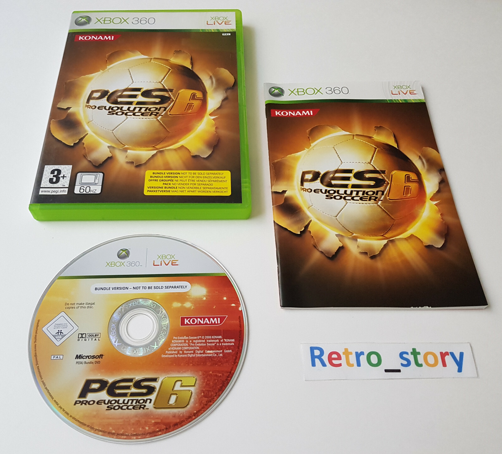 Microsoft Xbox 360 - PES Pro Evolution Soccer 6 - Bundle Version - PAL