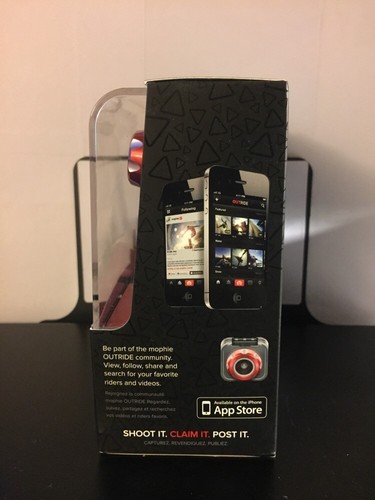 Brand New Mophie OUTRIDE Multisport kit Camera for iPhone 4S/4 Waterproof - Picture 2 of 4