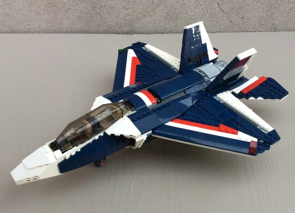 LEGO CREATOR - 3 in 1 - 31039 - Blue Power Jet - L'avion Bleu - SET - Bild 2 von 4