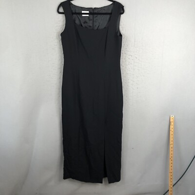 sequin fit and flare dresses Liz Claiborne Silk Dress – East Village Vintage Collective main image 0