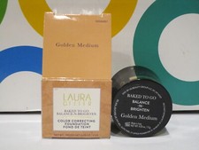 LAURA GELLER  BAKED TO GO COLOR CORRECTING FOUNDATION  GOLDEN MEDIUM  0.05 OZ