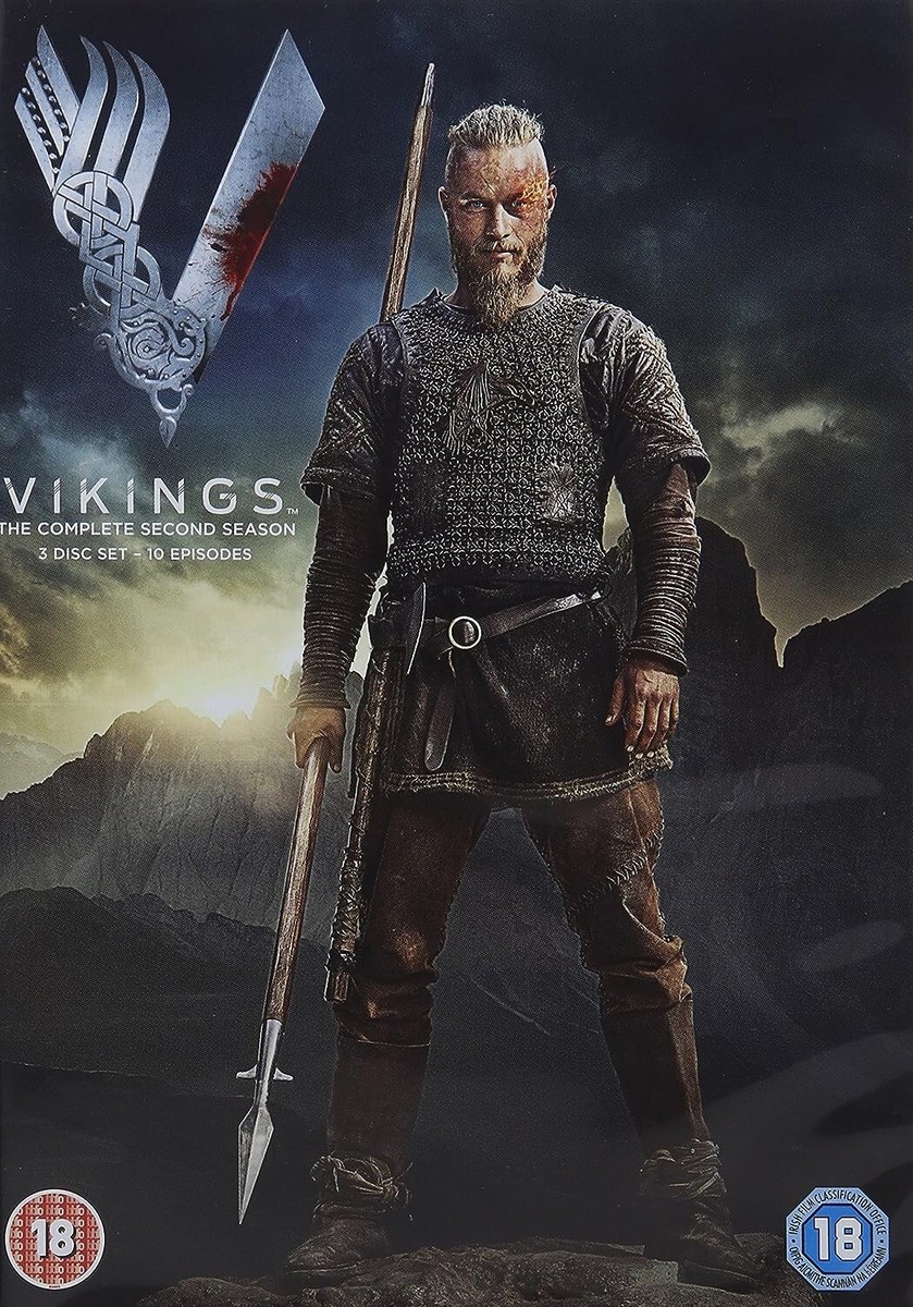 VIKINGS COMPLETE SERIES DVD 2nd Second Season Two Original UK