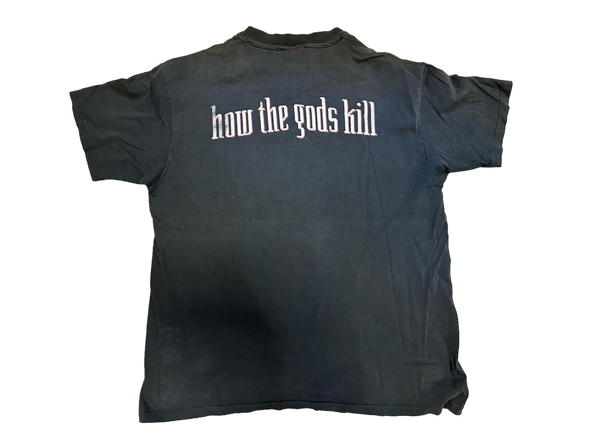 Vintage 90s DANZIG III How The Gods Kill Metal Band T-Shirt Black