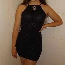 XS Glitter Minidress