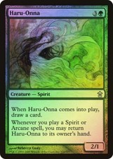 Saviors of Kamigawa  MTG Foil   Haru-Onna  Magic