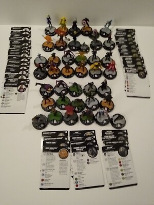 Heroclix Lot Marvel Studios Disney Plus CUR Set 001-038 w/equipment (no primes)