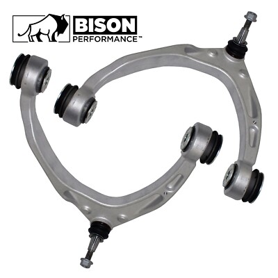 Bison Performance 2pc Set Front Upper Control Arm For Cadillac Chevrolet GMC