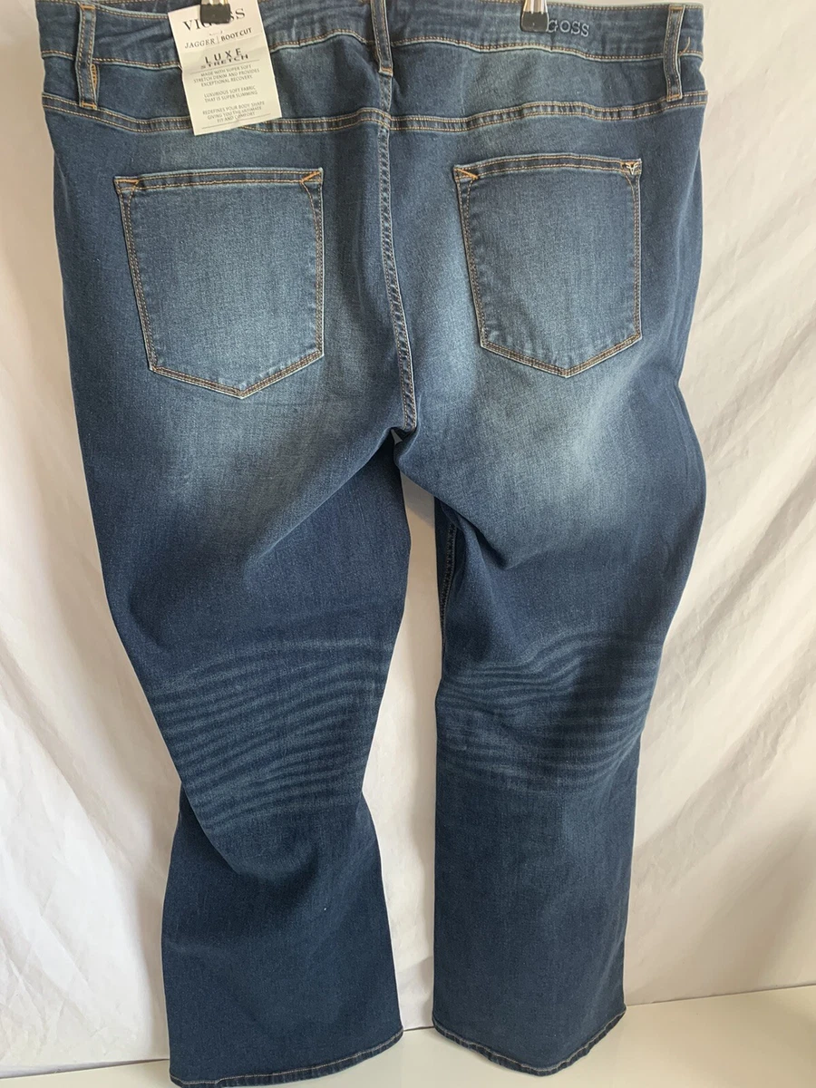 Vigoss Blue Jeans NWT Women s Size 22W Shasta Bootcut Indigo