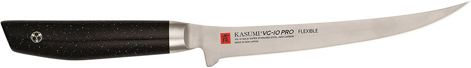 Kasumi serie Pro VG10 Swidish fillet knife coltello filettare pesce (lama flex)