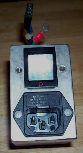 VINTAGE AC 125/220V SINGLE INPUT LINE SWITCH 2AMP BY POTTER WESSON USA - Picture 4 of 5