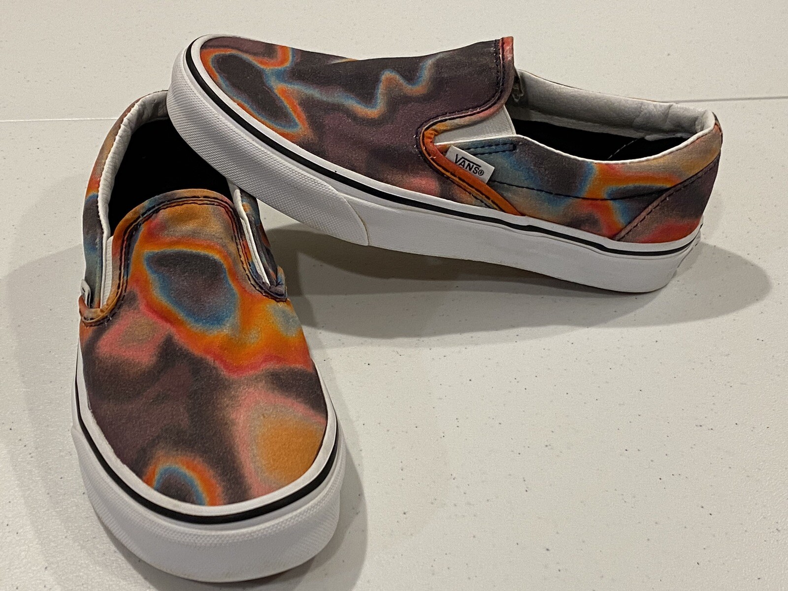 Vans Dark Aura Classic Slip On Sneakers 