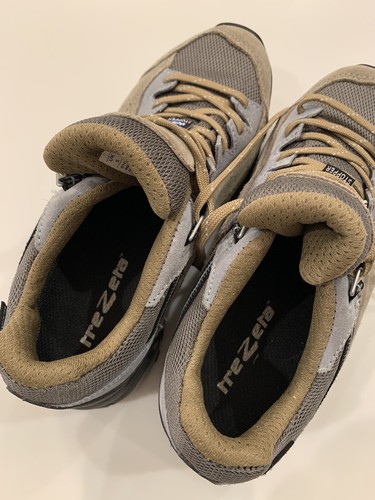 Trezeta Womens Waterproof Hiking Trail Shoes Boots Waterstoppers Grey Sz 7 EUC - Picture 9 of 10