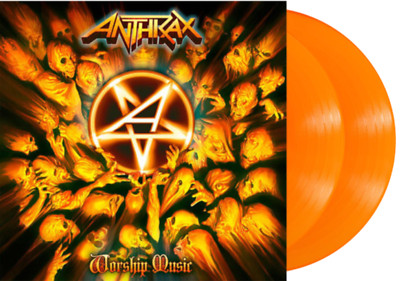 Anthrax    Workship Music Limited Edition Orange 2 Vinyl LP 500 Worldwide NEU