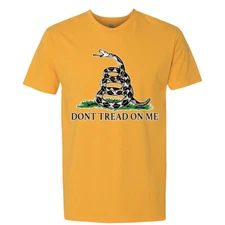 🔥 Don't Tread on Me Unisex T shirt 2nd Amendment USA Patriotic Pro Gun Gadsden