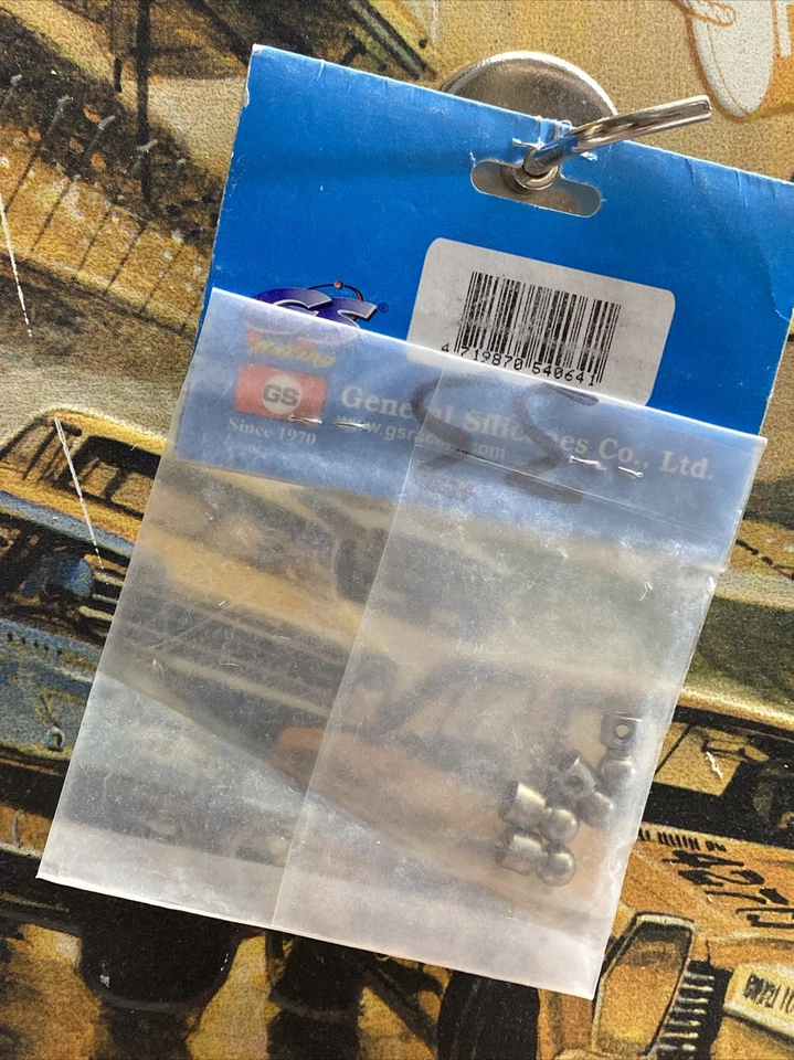 GS Racing GS-AV084 Sway Bar Collar 6.8x11.8 毫米{4 件} NewInPackage 美国发货 — 第 2/4 张图片