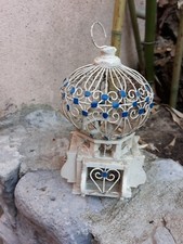 Cage Oiseau Tunisienne Ancienne Vintage 20cm