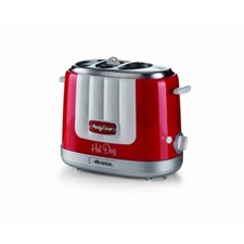 Ariete 206 Hot dog Maker Party Time, Macchina per Wurstel e panini, Rosso Rotex