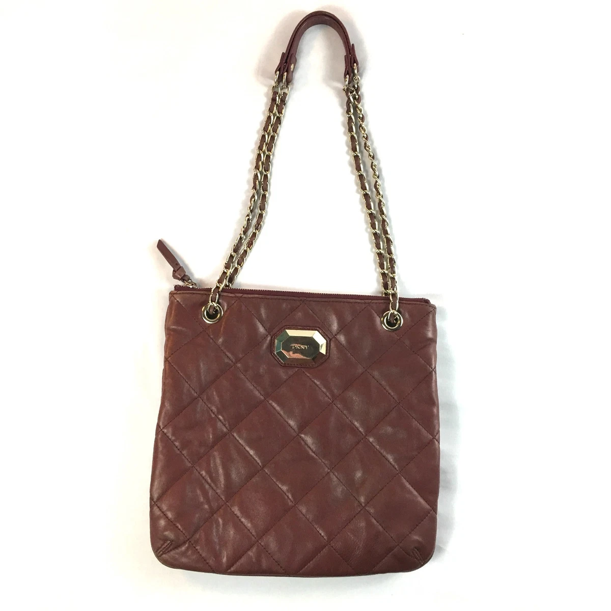 Dkny nappa sales quilted bag