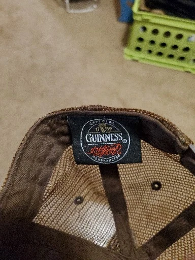 Guinness Pure Genius Paja Tejida Snapback Cerveza SnapBack Edición Limitada ¡NUEVO CON ETIQUETAS! Foto 3 de 3