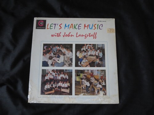 JOHN LANGSTAFF, Let's Make Music With John Langsta USA New Sealed Old Stock LP