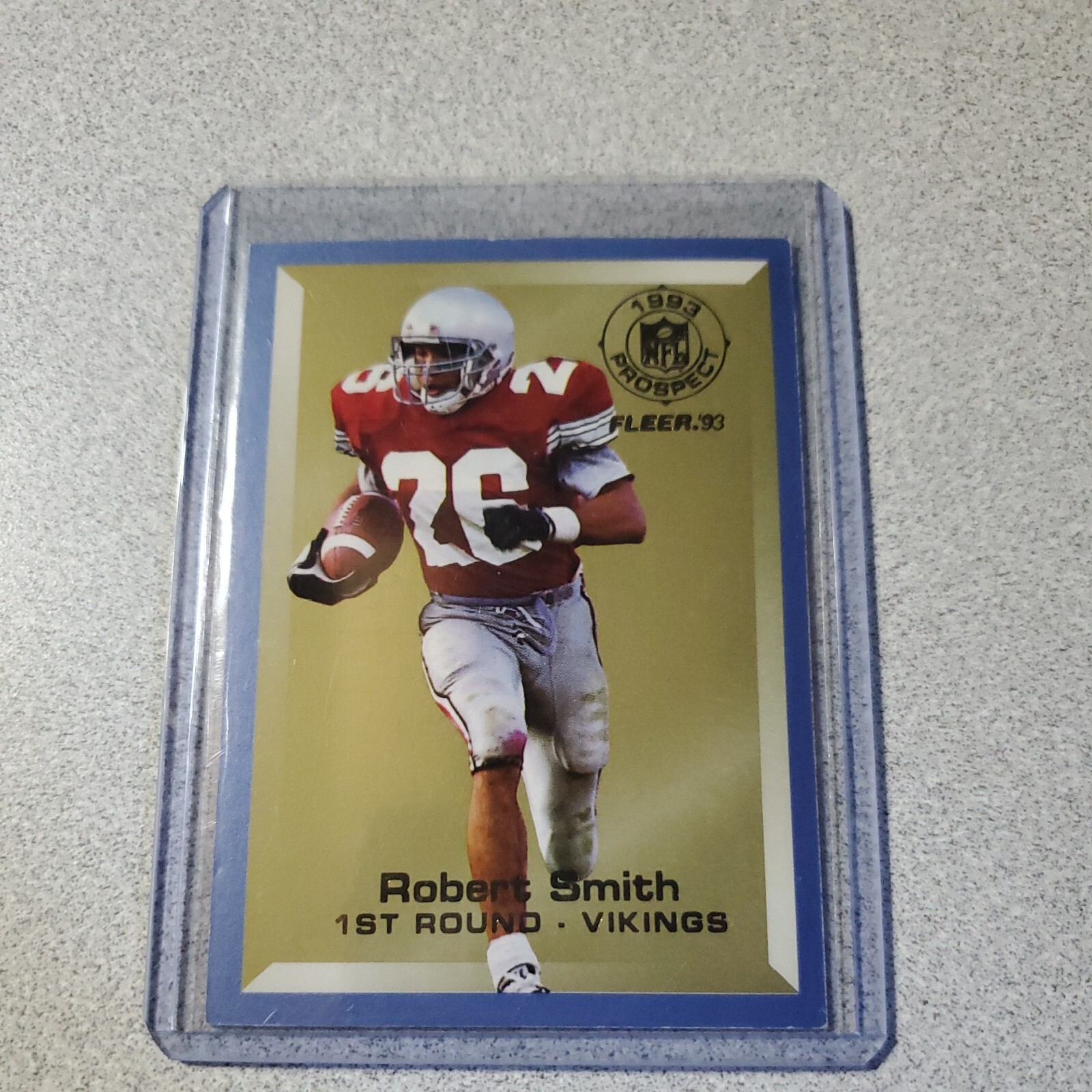 1993 Fleer Prospects  #12 Robert Smith