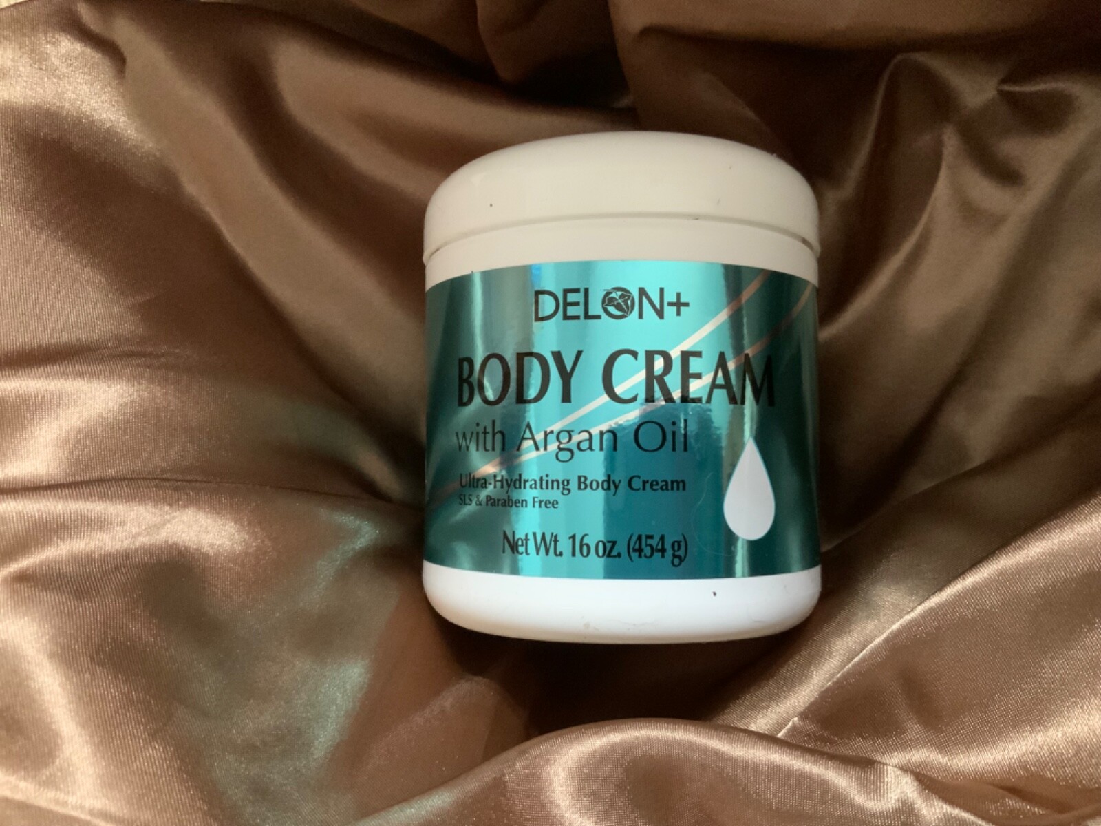 DELON BODY CREAM WITH ARGAN OIL ULTRA HYFRATING PARABEN FREE